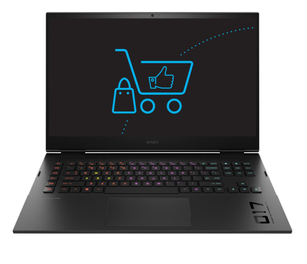 HP OMEN 17 i7-12700H/32GB/1TB RTX3060 144Hz - 1091206 - zdjęcie